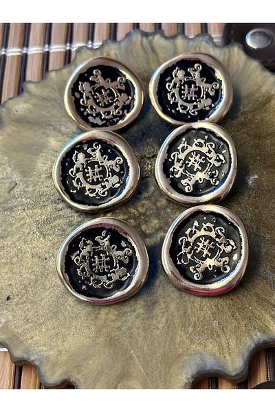 ODDA TASARIM ATÖLYESİ Darkening Detail Coat Button Set