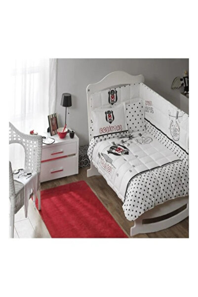 Taç Lisanslı Bebek Uyku Seti - Beşiktaş Fanatik Baby