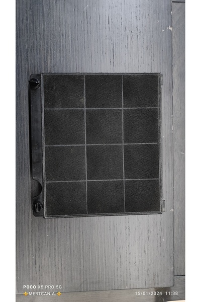 Abalı Elica davlumbaz karbon filitre