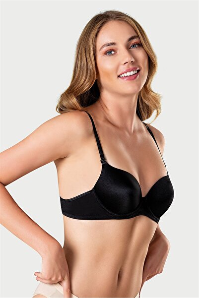 OBJE Black Non-Padded Drop Bra