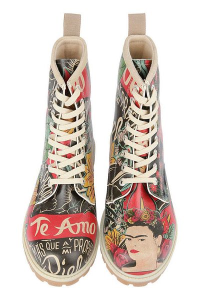 Dogo Te Amo / Design Printed Vegan / Long Boots Γυναικείες Μπότες