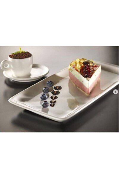 Bonna Porselen Serving Plate Rectangular 6 Pieces 34x16