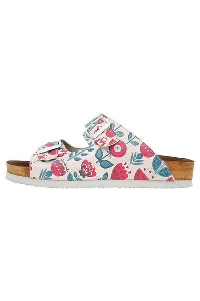 Dogo Women's Vegan Leather White Slippers - Remember Who You Are Design