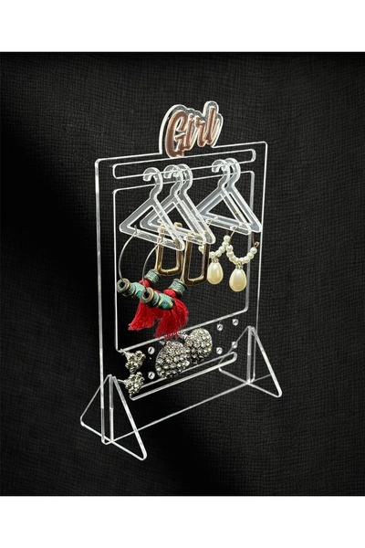 3dbaydesign حامل حلق (GIRL) شبكي شفاف