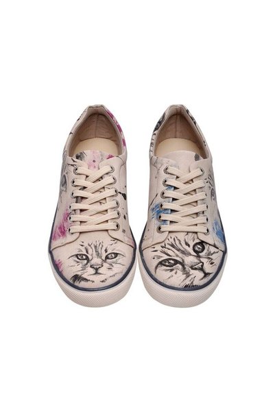 Dogo Pantofi de damă din piele vegană bej - Deepness Design