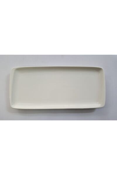 Bonna Porselen Serving Plate Rectangular 6 Pieces 34x16