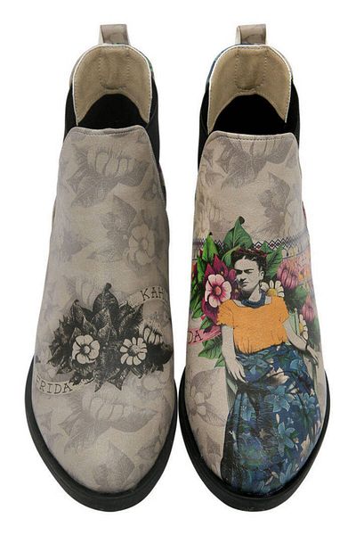 Dogo A Flower From The Past / Design Printed Vegan / Eve Boots Γυναικείες μπότες