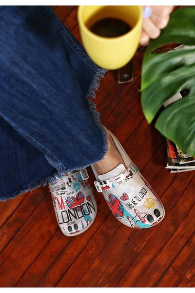 Dogo Women's Vegan Leather Gray Slippers - I Heart London Design
