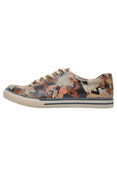 Dogo Ανδρικά Vegan δερμάτινα καφέ αθλητικά παπούτσια - Warner Bros Taz In Taz Design