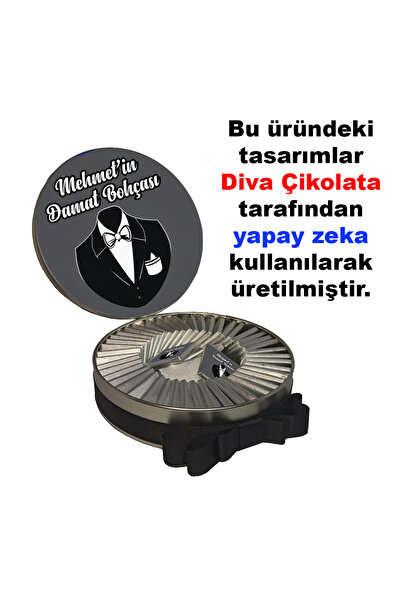 Blackeye Chocolate Kişiye Özel İsimli Damat Bohçası Çikolatası - 50 Adet Madl...