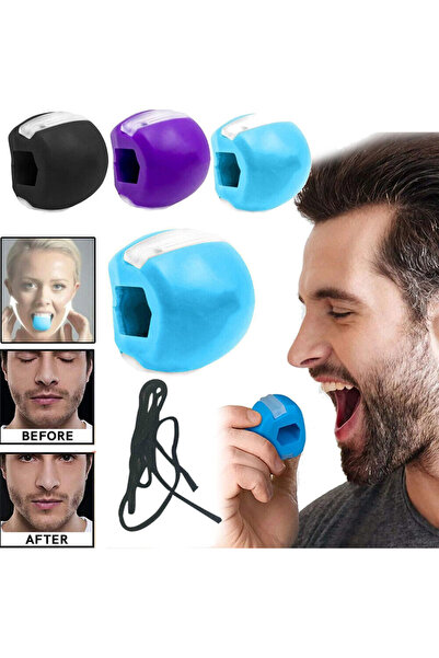 Leyaton Çene Egzersiz Topu Zor Seviye Küçük Çene Kası Egzersiz Topu