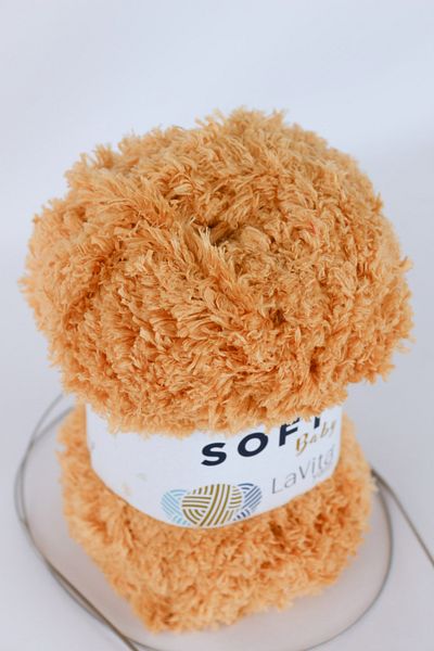 LaVita Yarn   Ață moale de catifea pentru bebeluși Amigurumi Pachet de 5 fire de tricotat manual Ață Taka (1038-Bal) Ață Taka