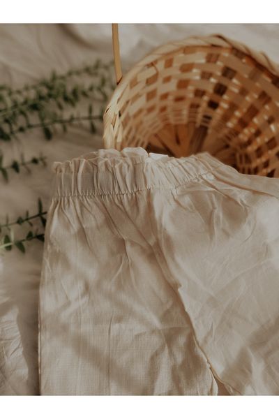 CİLLOPKİDS Elastic Waist Pants for Baby Girl