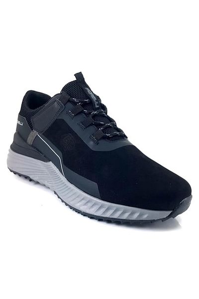 Forelli ENERGY 47216 Black Nubuck Leather Men's Anatomical Shoes
