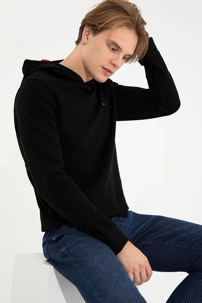 U.S. Polo Assn. Men's Black Sweatshirt