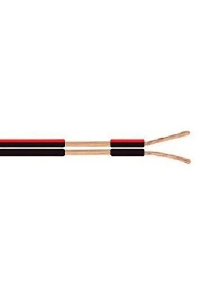 Kars Elektrik Tesisat Kordon Hoparlör Kablosu 2x0.75mm 10 Metre Siyah