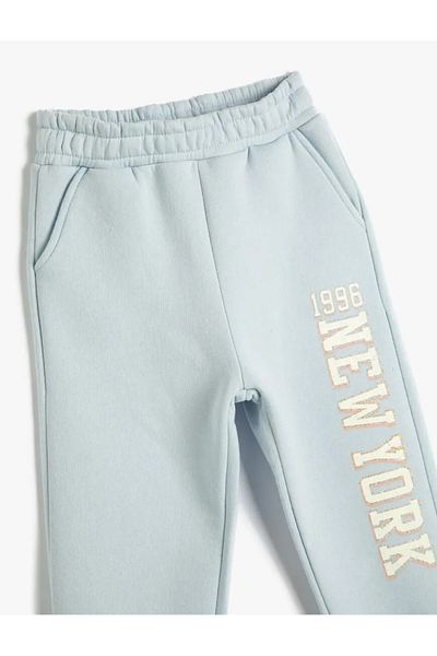 Koton 4wkg40162ak Pantaloni de trening pentru fete Albastru