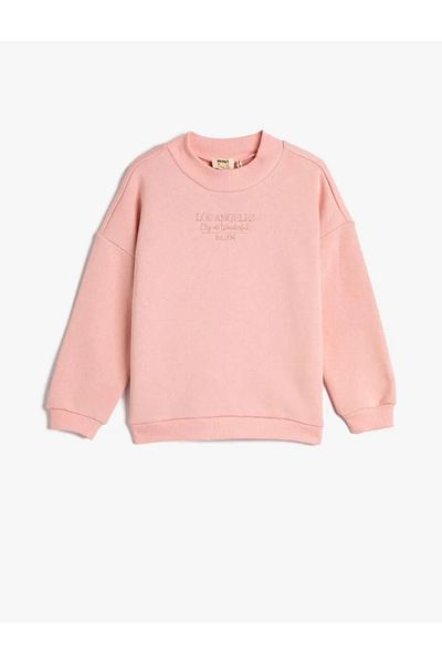 Koton 4wkg10281ak Girl's Sweat Pink