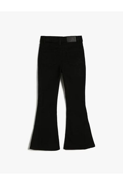 Koton Girl's Jean Pants Black 4wkg40006pcs