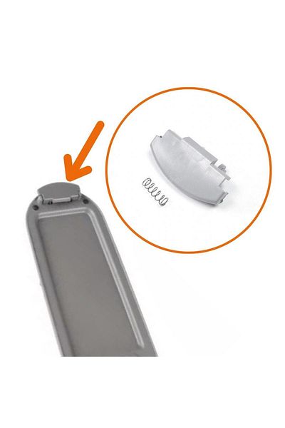 gkl Armrest Armrest Cover Latch Grey Seat Ibiza 2009-2017 3B0868445