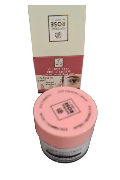 NATURAL ROSE SHOP Rose Essence 30ml Wrinkle Reducing, Nourishing, Revitalizing Under-Eye and Circumference Cream