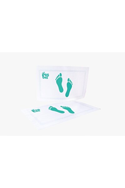 basbas Kaydırmaz, Hijyenik, Su Emici Doğa Dostu Ve Pratik Ayak Havlu Kağıdı | 25'li