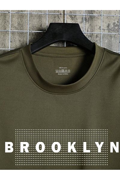 MOONBULL Ανδρικό μπλουζάκι Brooklyn NewYork Oversize