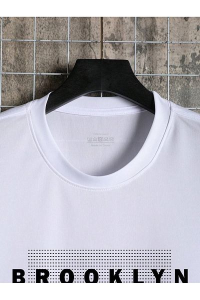 MOONBULL Ανδρικό μπλουζάκι Brooklyn NewYork Oversize