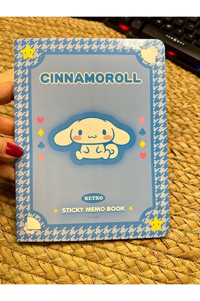 Mutlu Kırtasiye Dünyası Cinnamoroll post-notebook