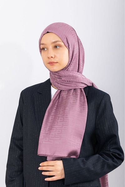 hijabchi Γεωμετρικό Σχέδιο Ζακάρ