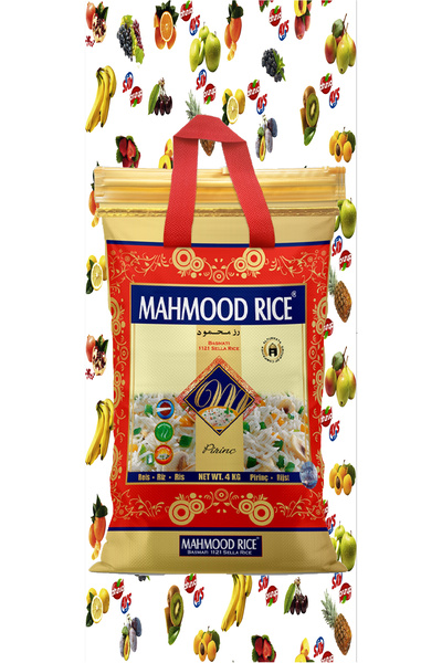 Mahmood Rıce 1121 Basmati Pirinç 4 Kg & AYS Sofra Bezi