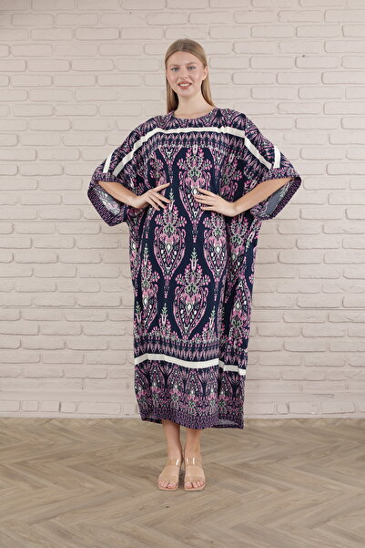 mervemoda Women's twisted size woven dress