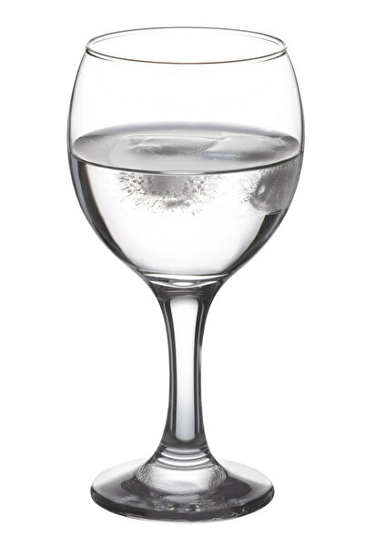 FAYA HOME Pasabahce Bistro 12 Grain Footed Water Soft Drink Red White Wine Goblet and Cup 290Cc