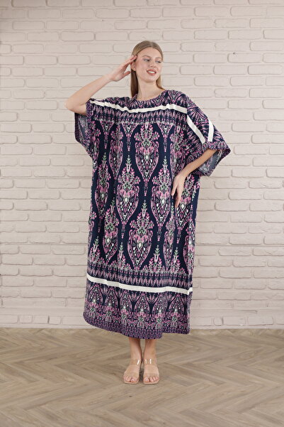 mervemoda Women's twisted size woven dress