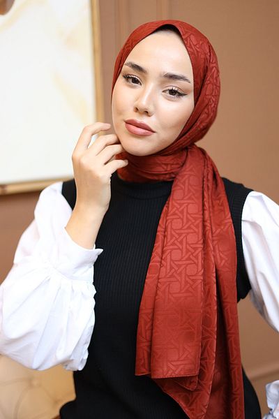 Silk Home Jacquard Deluxe Shawl - Tile