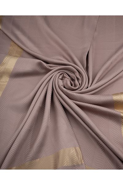 Scarf Gi Luxury Jacquard Shawl - 1 - Mink -