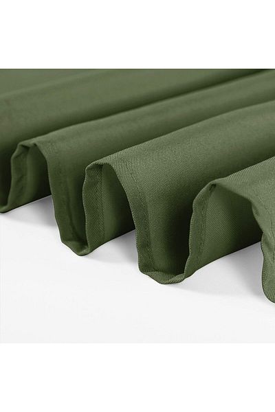 Zeren Home Fata de masa ovala fara ingrijire rezistenta la lichide verde 160 x 240