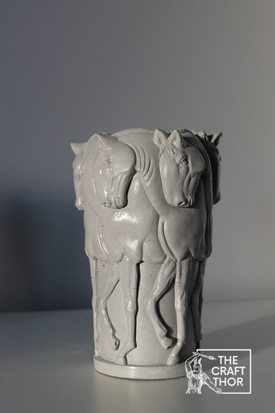 The Craft Thor At Figürlü Modern Dekoratif Vazo