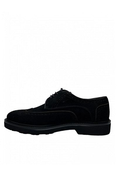 Pierre Cardin 241041   Μαύρα Suede Classic Ανδρικά Casual Παπούτσια