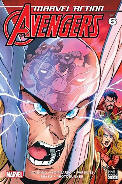 Marmara Çizgi Marvel Action Avengers 6 / Matthew K. Manning / Marmara Çizgi /...