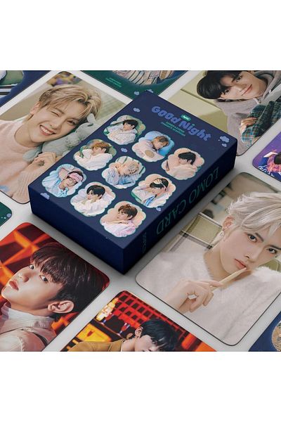 Kpop Dünyasi ZEROBASEONE '' Good Night'' Double-Way Printed Lomo Card Set