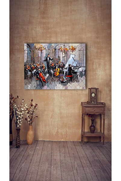 Aden MÜZİK KOROSU TEMALI KANVAS TABLO