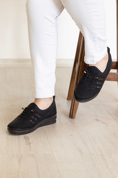 Ewen Tomm أحذية راقصة الباليه النسائية الناعمة اليومية لتقويم العظام