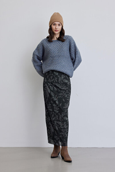 Manuka PATTERNED TULE SKIRT LEAF