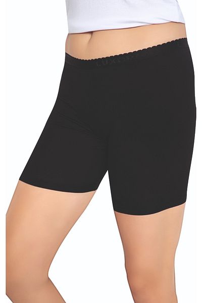LÜXDRM 3003 - 2 Pieces Bamboo Mesh Oversize Mini Tights - Boxers