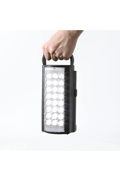 Genel Markalar Manessa 2606l Usb Şarj Çıkışlı Super 18-24 Led 80 Saat Akülü Ş...