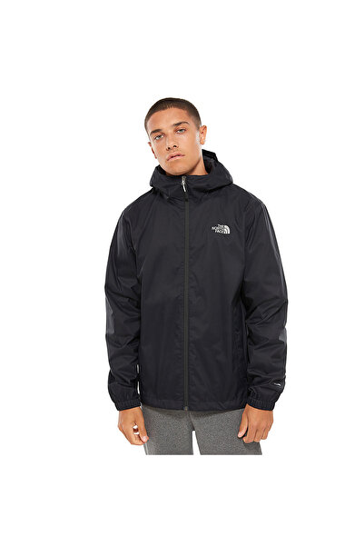 THE NORTH FACE معطف أسود بغطاء للرأس للرجال من Quest NF00A8AZJK31