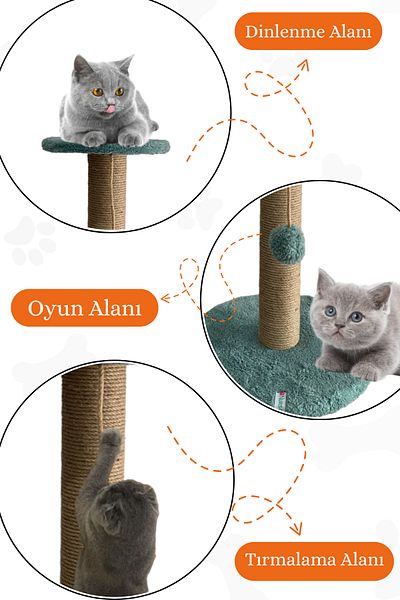 Nursoft Cat Scratching Board with Steps