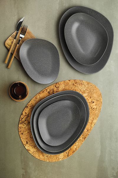 Kütahya Porselen GALAXY 6-Piece Serving Plate 30 cm Mat