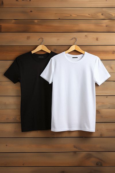 Trendyol Collection Schwarz-weißes Slim-Fit-Kurzarm-T-Shirt aus 100 % Baumwolle, 2er-Pack – TMNSS19BO0075